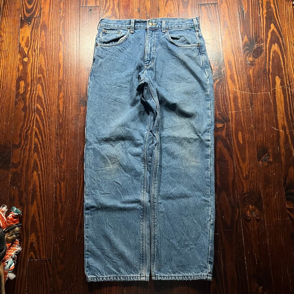 Carhartt 33 Workwear Jeans Blue Relaxed